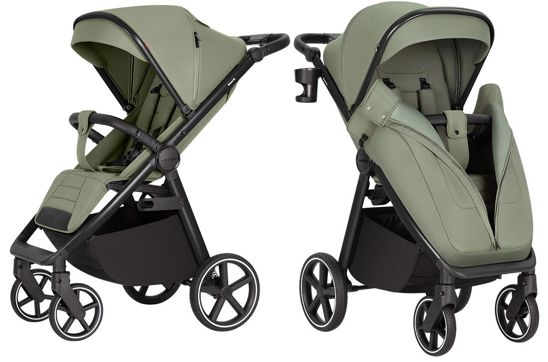 Коляска прогулочная Carrello Bravo SL Black Frame CRL-5520 зеленый - фото 1