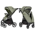Коляска прогулочная Carrello Bravo SL Black Frame CRL-5520 зеленый