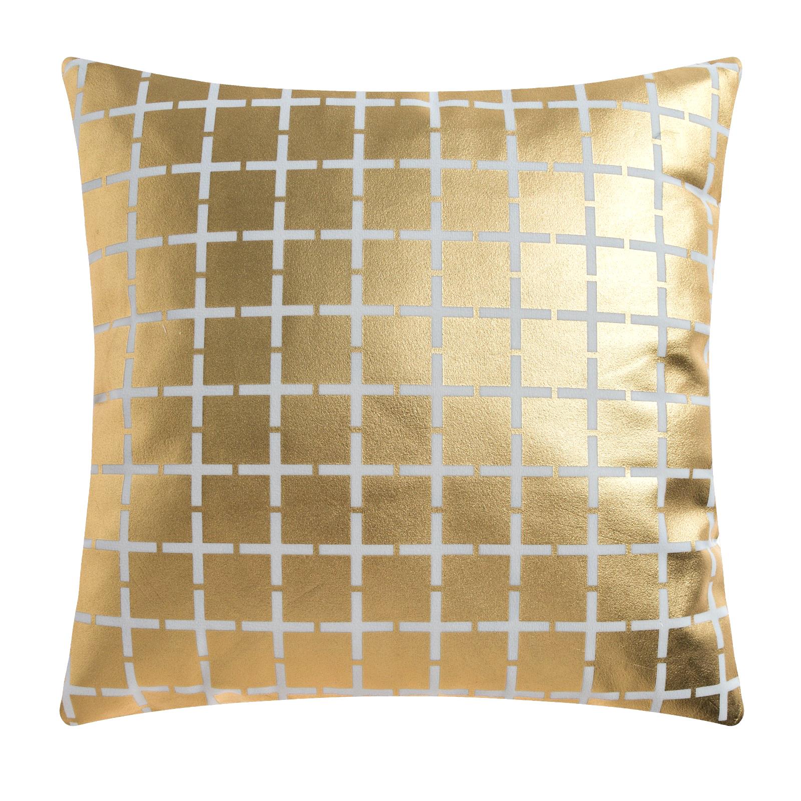 Наволочка Этель Клетка 43 x 43 см - фото 1