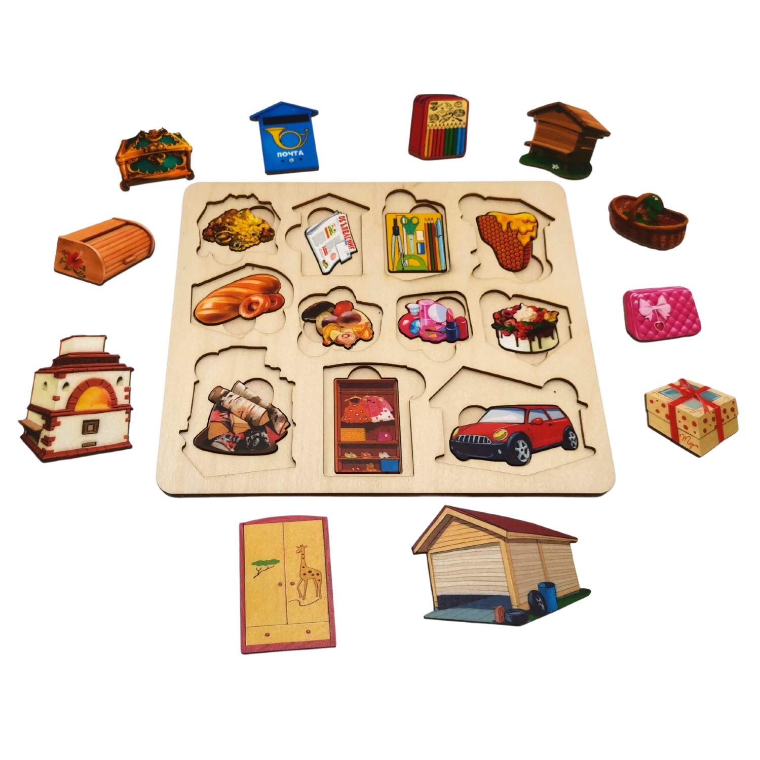 Игрушка Нескучные игры пазл Что внутри - фото 2