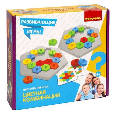 Настольная игра Bondibon на реакцию Цветная комбинация