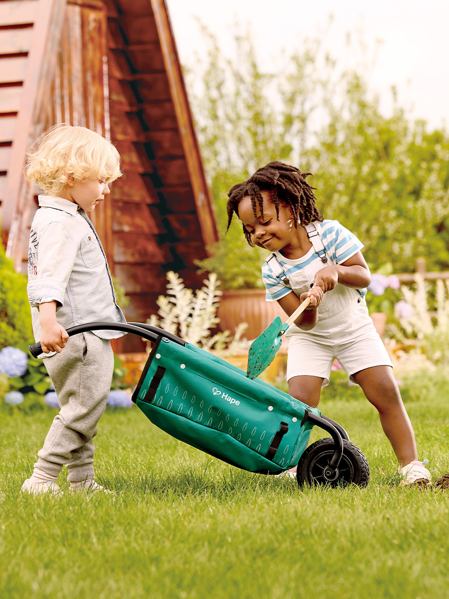 Тележка Hape Тележка для песка 1 предм. - фото 11
