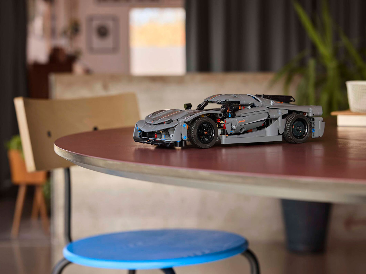 Конструктор LEGO Technic Koenigsegg Jesko Absolut Grey 801 дет. - фото 11