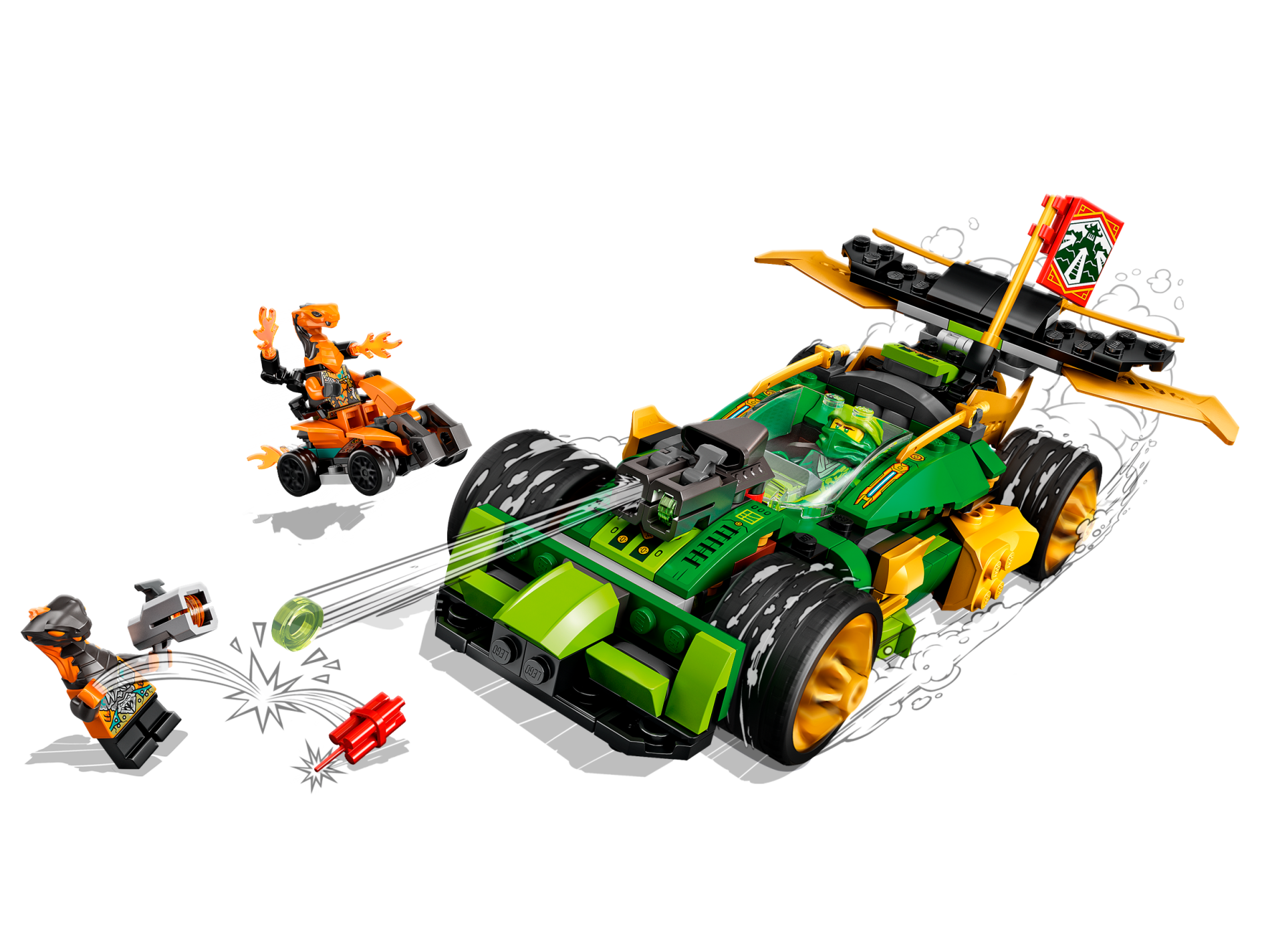 Конструктор LEGO NINJAGO 772 дет. - фото 2