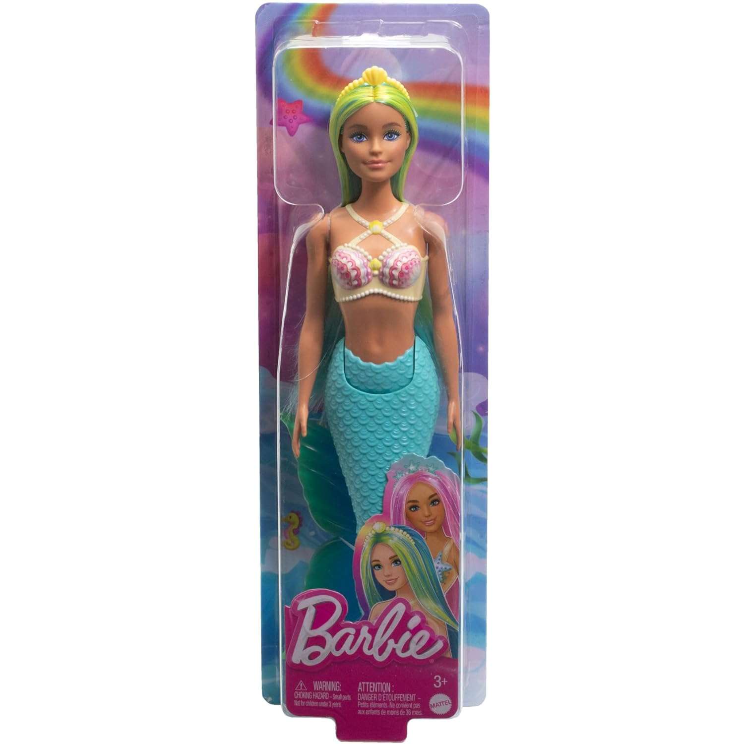 Кукла модельная Barbie Dreamtopia Русалка HRR03 - фото 6