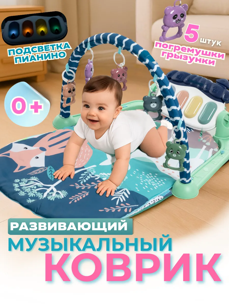 Коврик MIA CLUB с дугами - фото 6