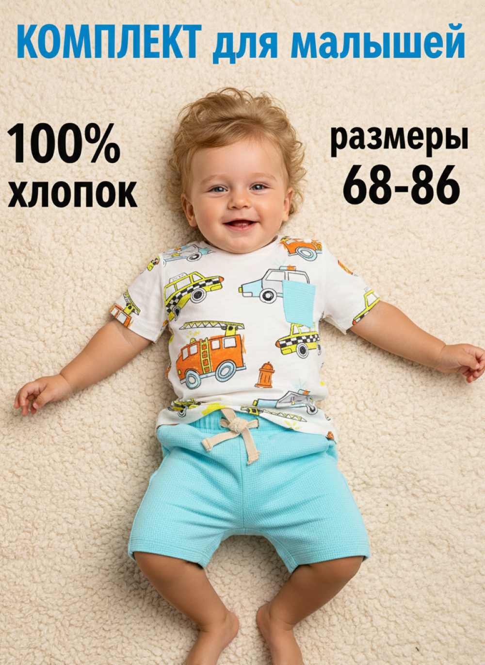 Футболка и шорты Deiko Baby LG7520 - фото 3
