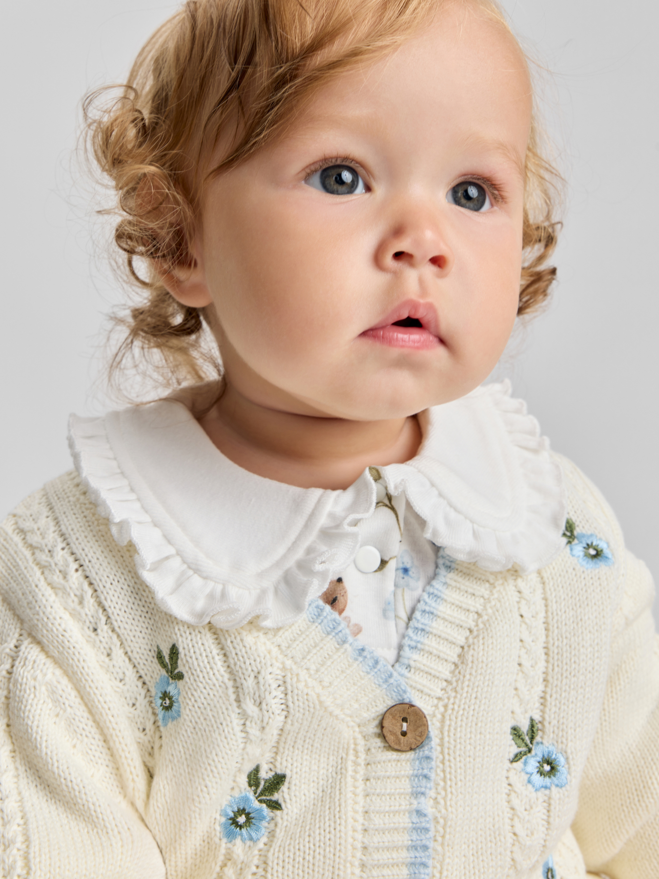 Кардиган Happy Baby 88348_milky - фото 5