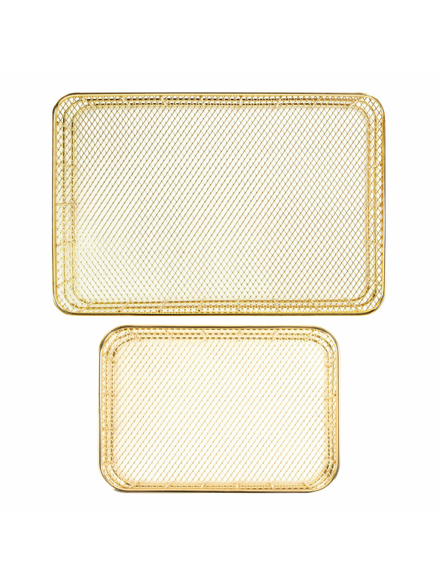 Органайзер для косметики и канцелярии MONTE VITA корзинка для мелочей набор 2 штуки - фото 9