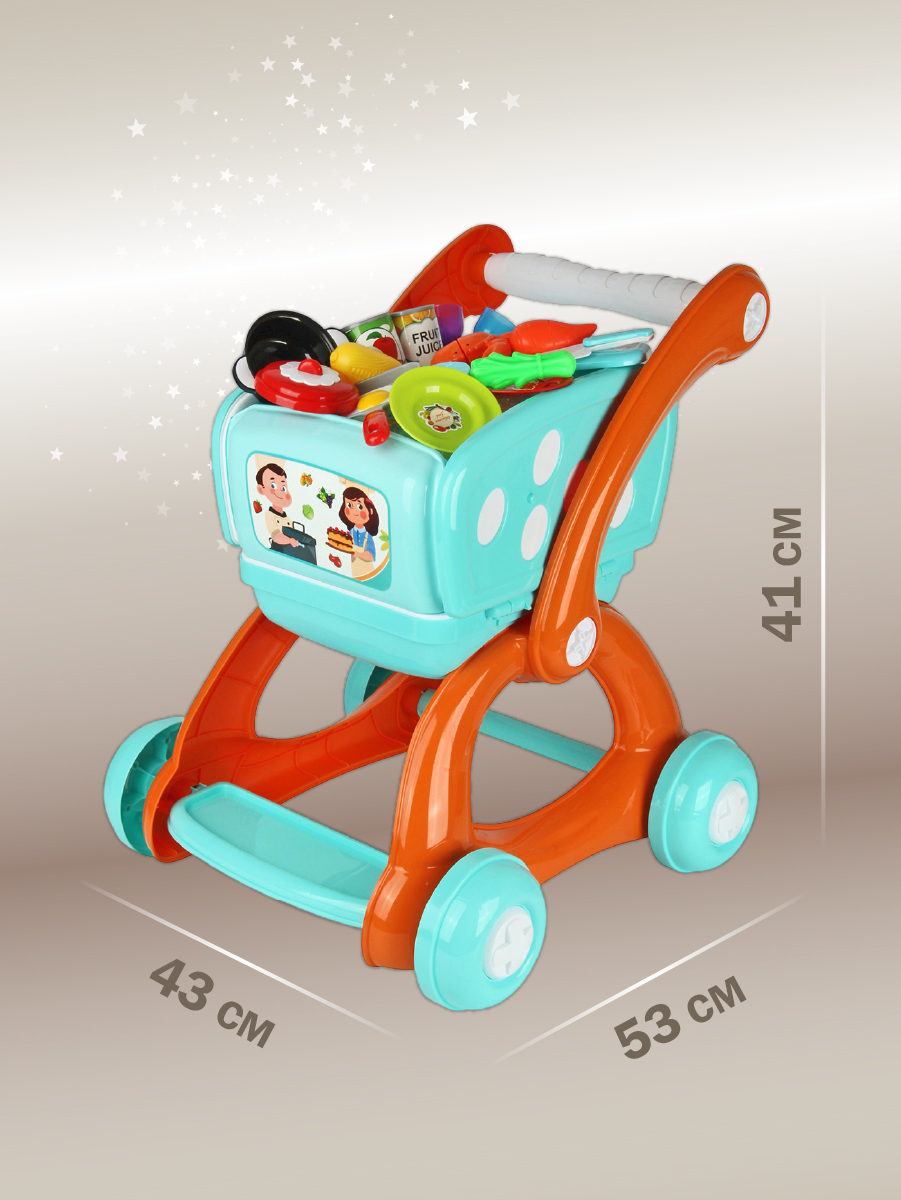 Игровой набор Veld Co Тележка-Кухня - фото 6