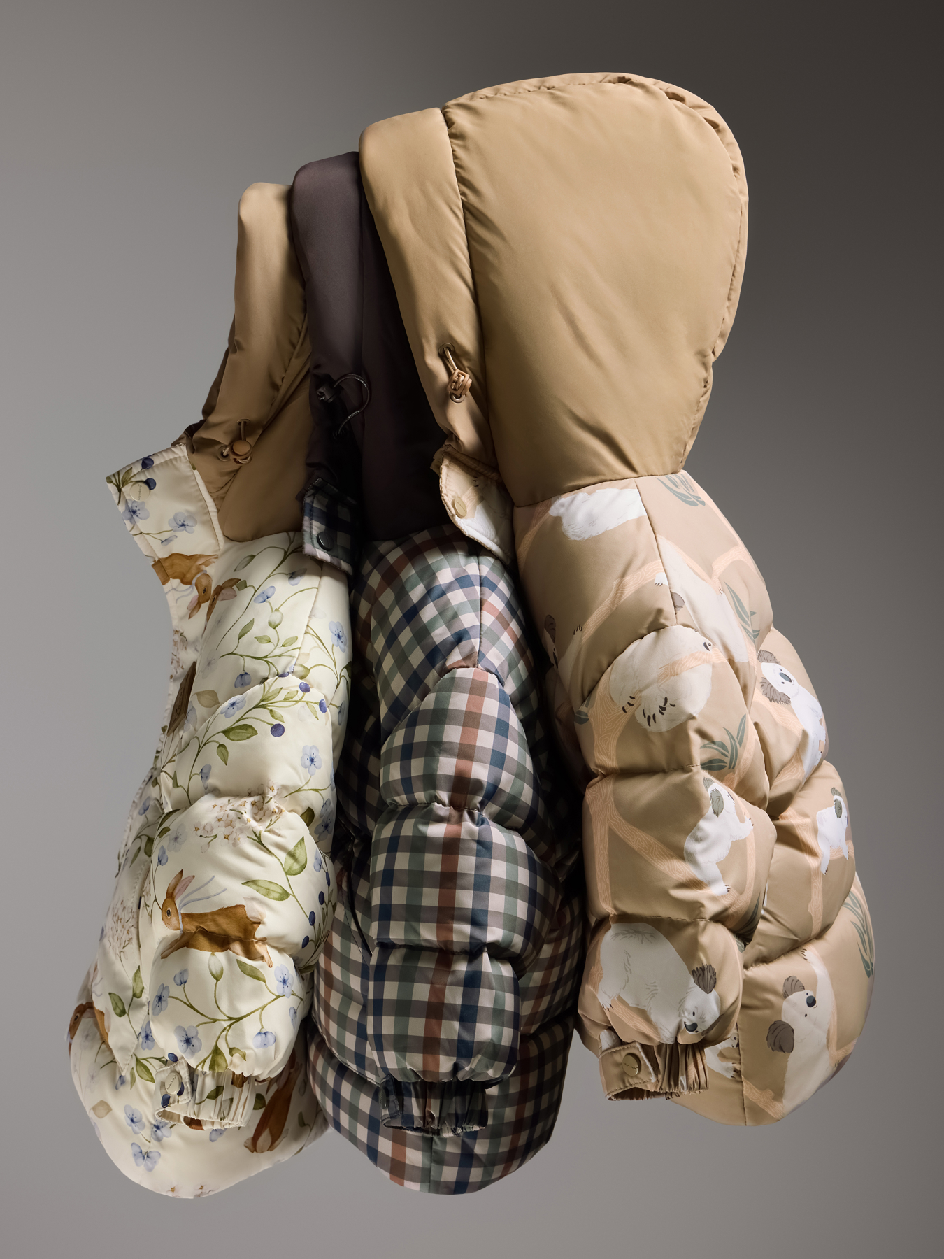 Пуховик Happy Baby 89109-1_dark-brown - фото 8