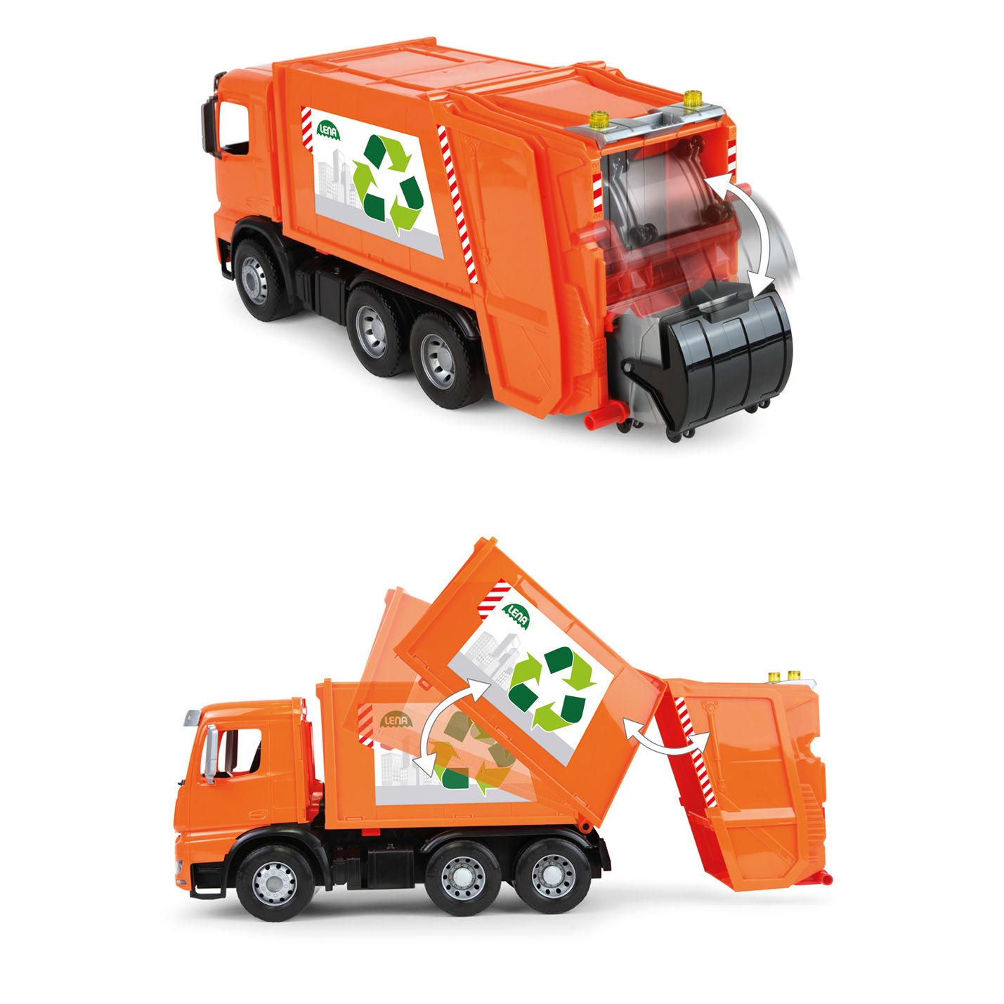 Мусоровоз Lena Mercedes 4614 - фото 4