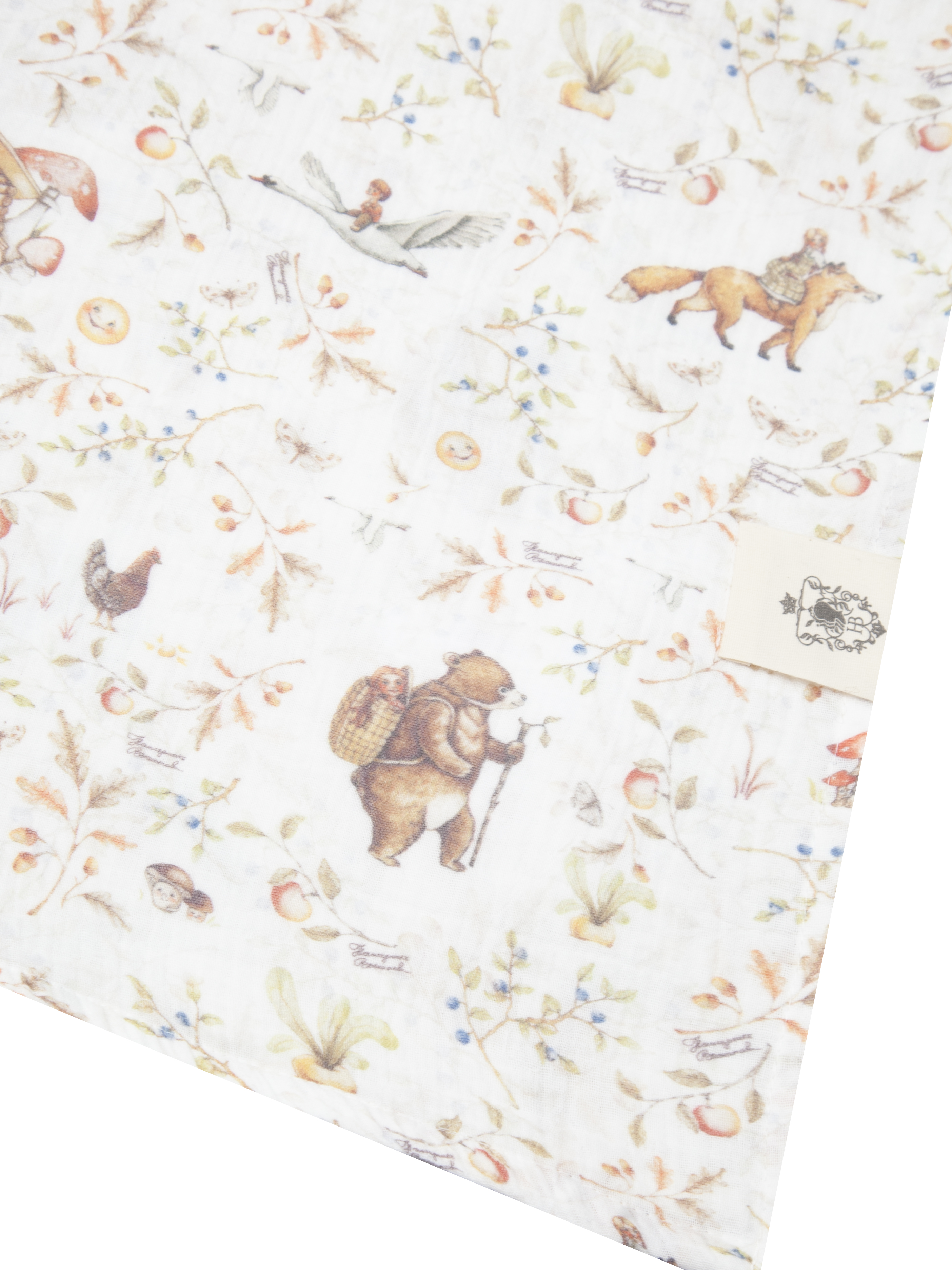 Пелёнка НаследникЪ Выжанова Набор муслиновых пеленок муслин 120х120 см 2 шт. - фото 12