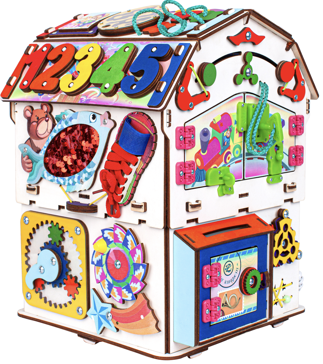 Игрушка Jolly Kids бизиборд - фото 6