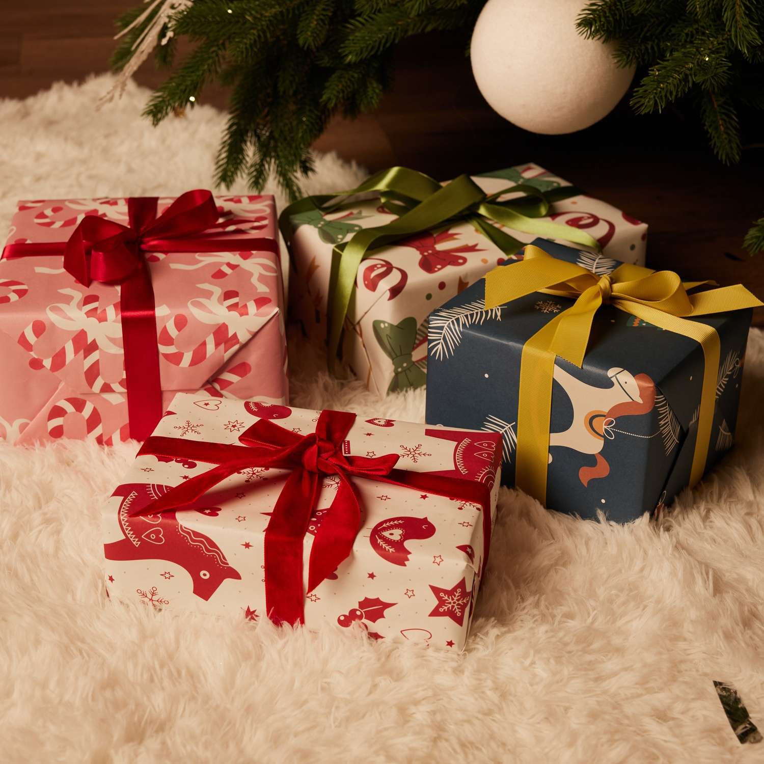 Бумага упаковочная ё в ассортименте - фото 1