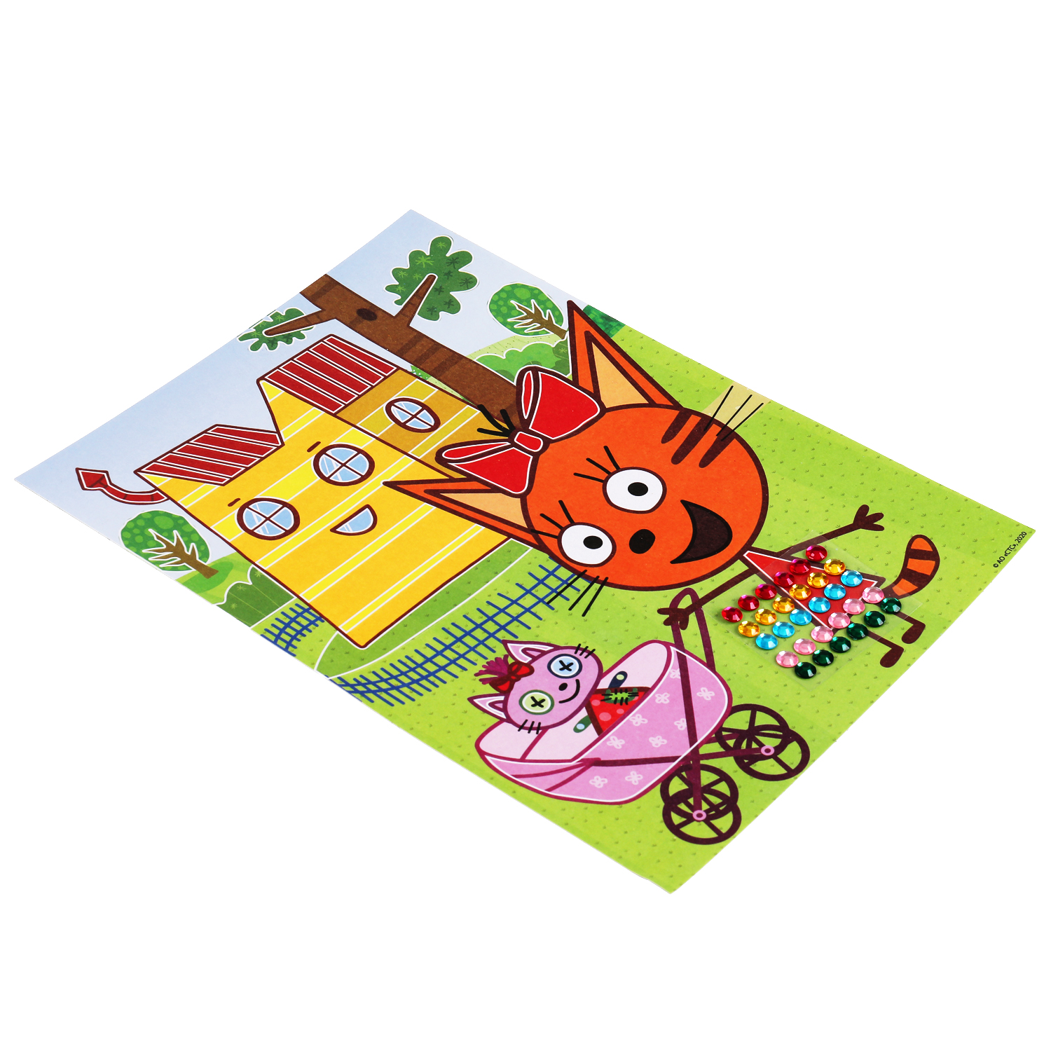 Набор для творчества МультиАРТ Три Кота аппликация - фото 5