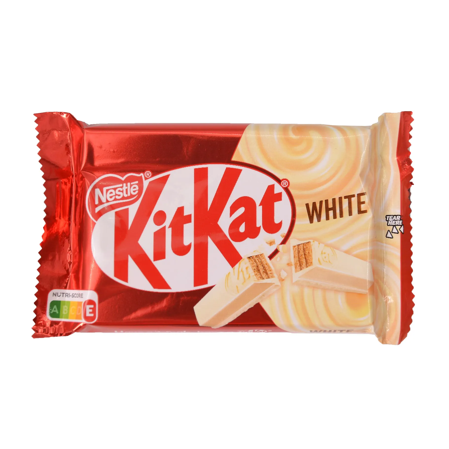 Шоколад белый KitKat с хрустящей вафлей 41.5г - фото 1