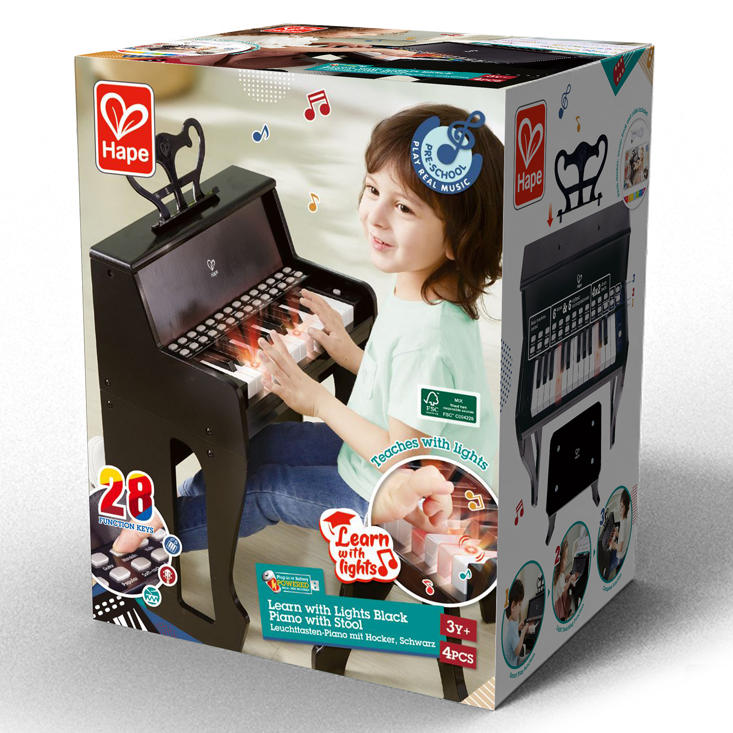 Игрушка музыкальная Hape пианино - фото 4