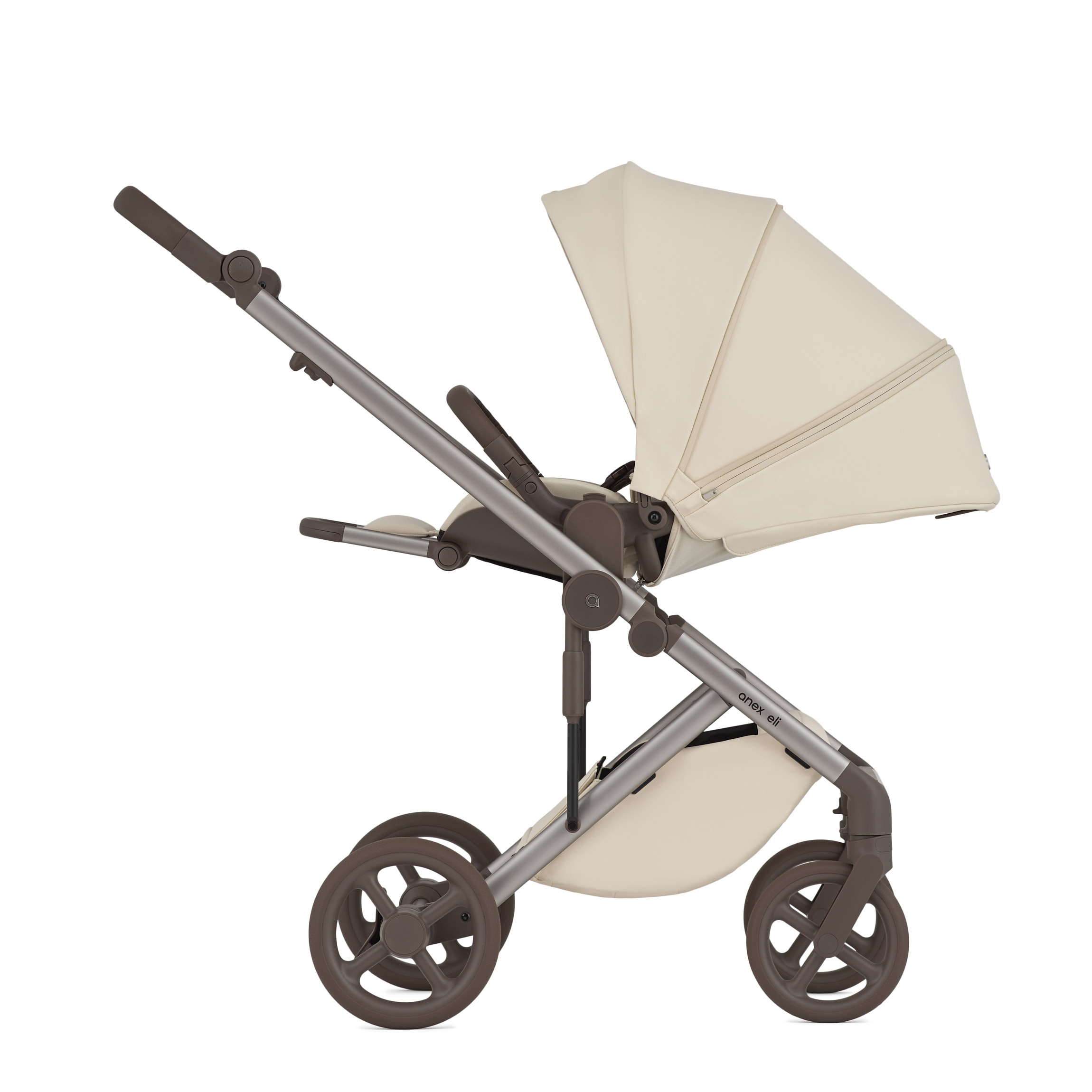 Коляска 2в1 Anex Eli бежевый - фото 6