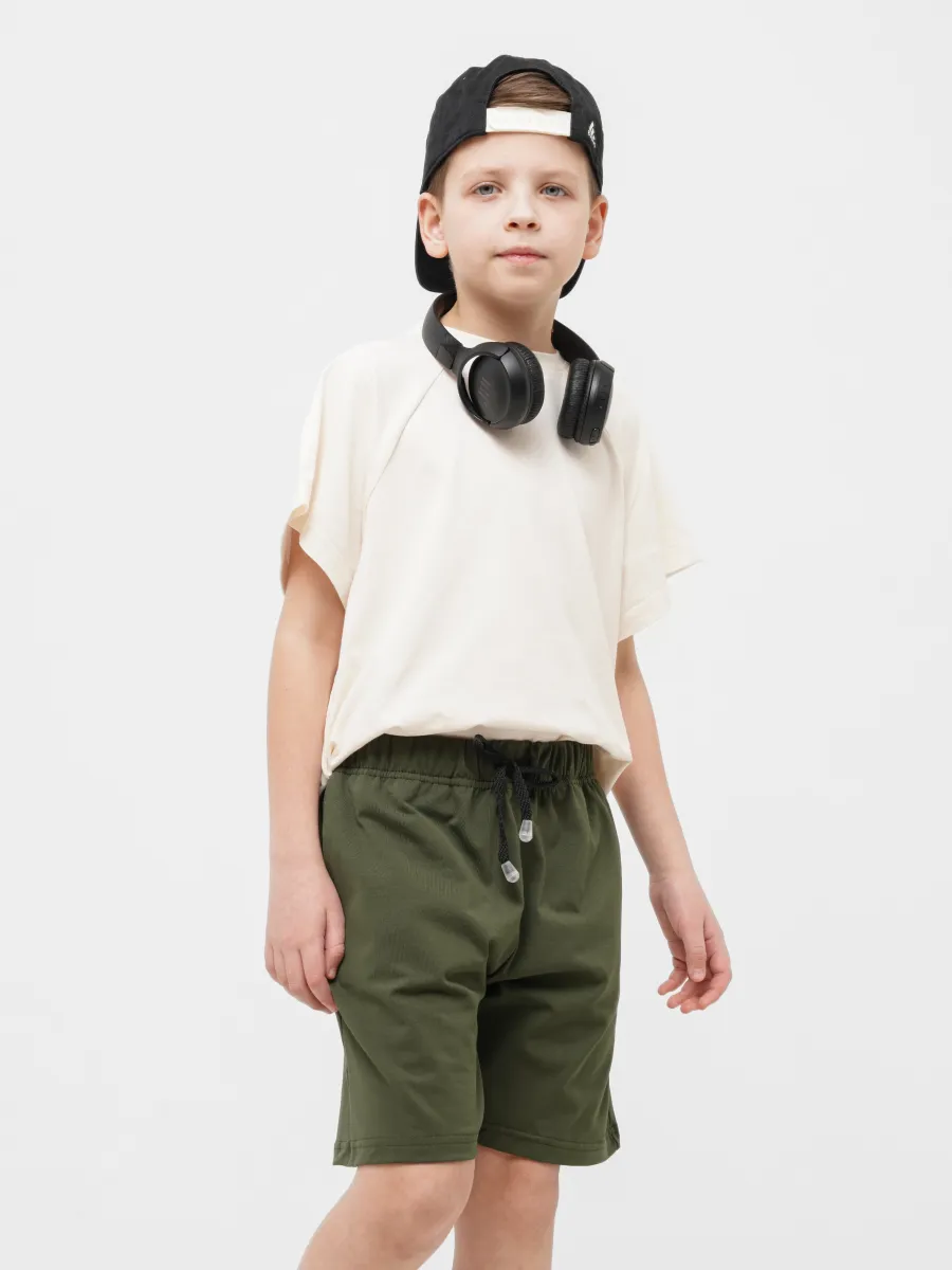 Шорты 3 шт Супер Пупс 3пр/шорты/хаки/шоколад/коричневый - фото 13