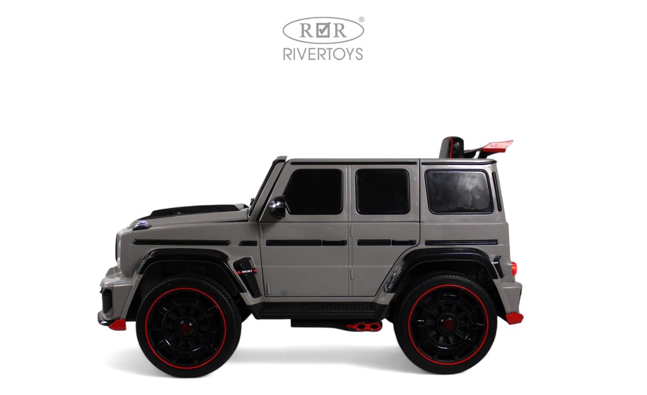 Электромобиль RIVERTOYS Mercedes Z777ZZ-GREY С пультом ДУ - фото 11