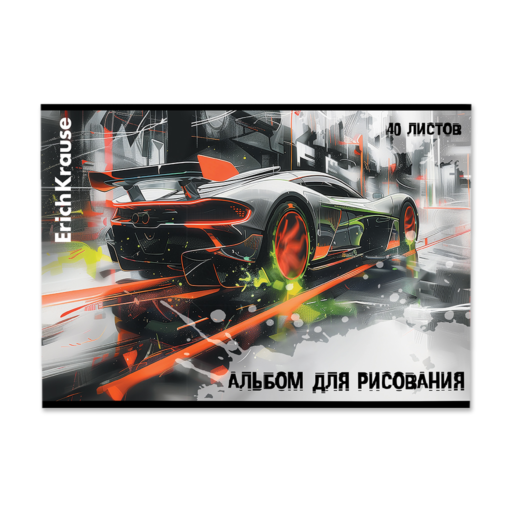 Альбом ErichKrause Adrenaline Speed А4 40 лист. в ассортименте - фото 2