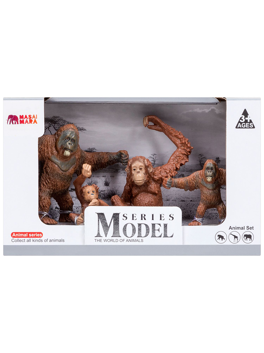 Игровой набор Masai Mara Семья орангутангов - фото 9