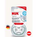 Пустышка Nuk силикон ортодонтическая от 6 мес. 1 шт.