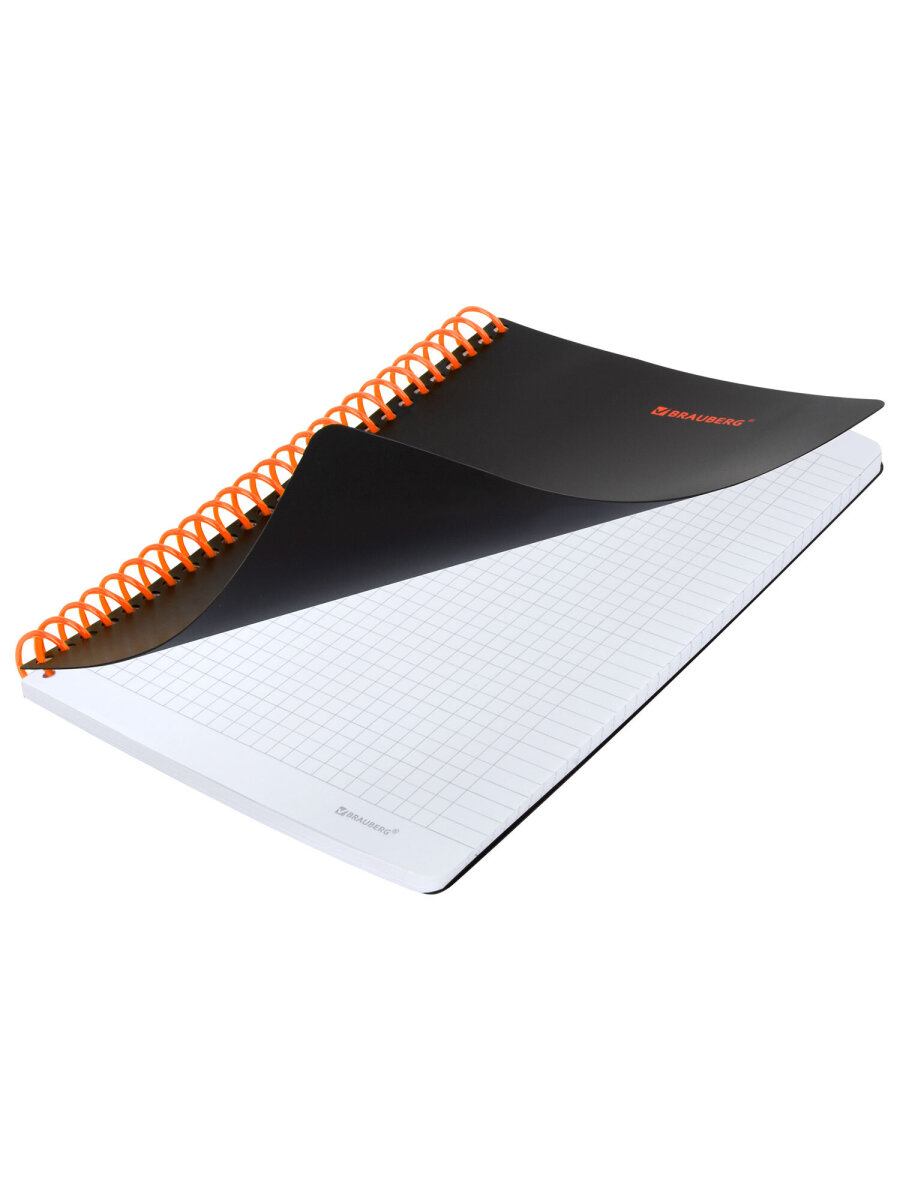 Общая тетрадь Brauberg клетка 80 лист. - фото 3