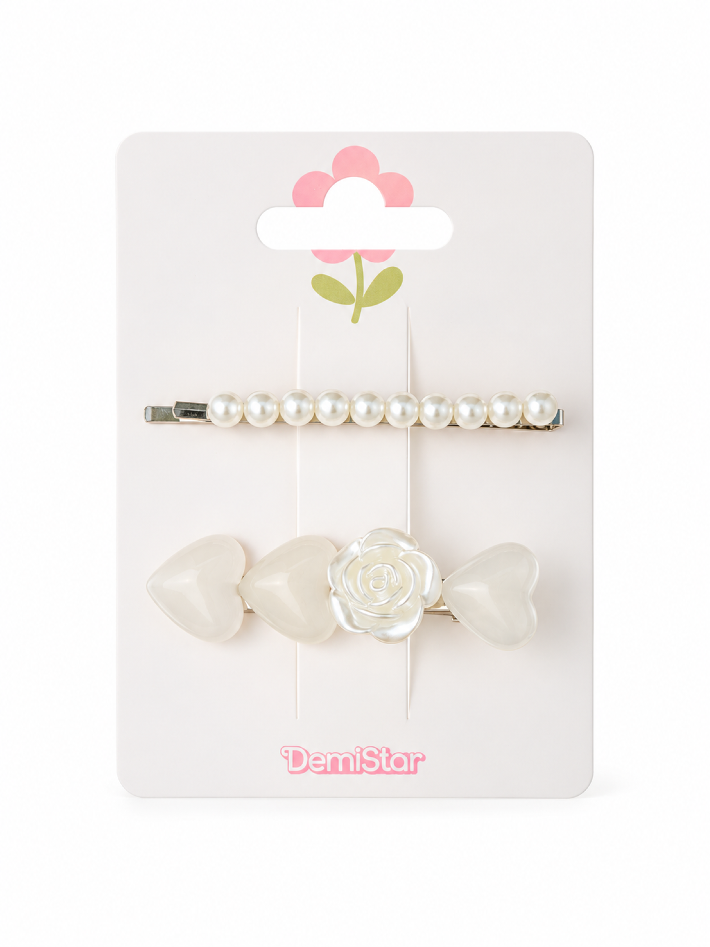 Заколка Demi Star Silver 2 шт. - фото 2