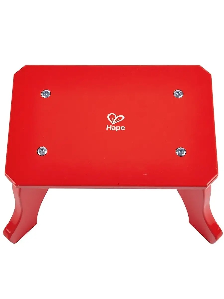 Игрушка музыкальная Hape Пианино красный с табуреткой пианино - фото 11