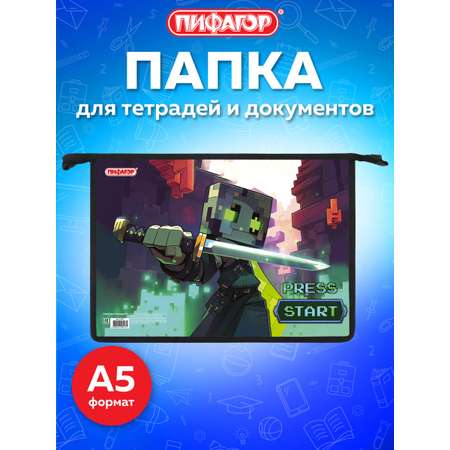 Папка для тетрадей Пифагор А4