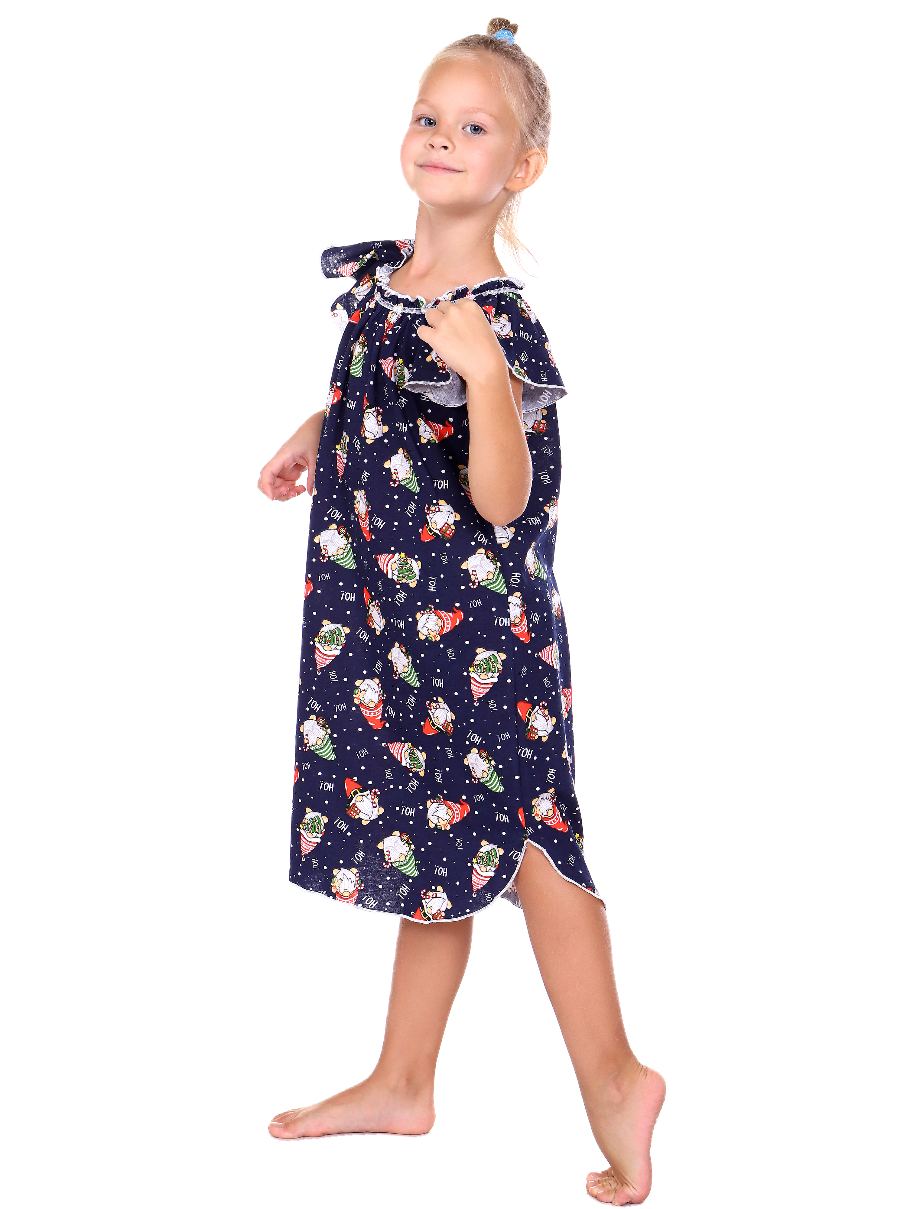 Ночная сорочка ДО-Детская Одежда 0003К/темно-синий - фото 3