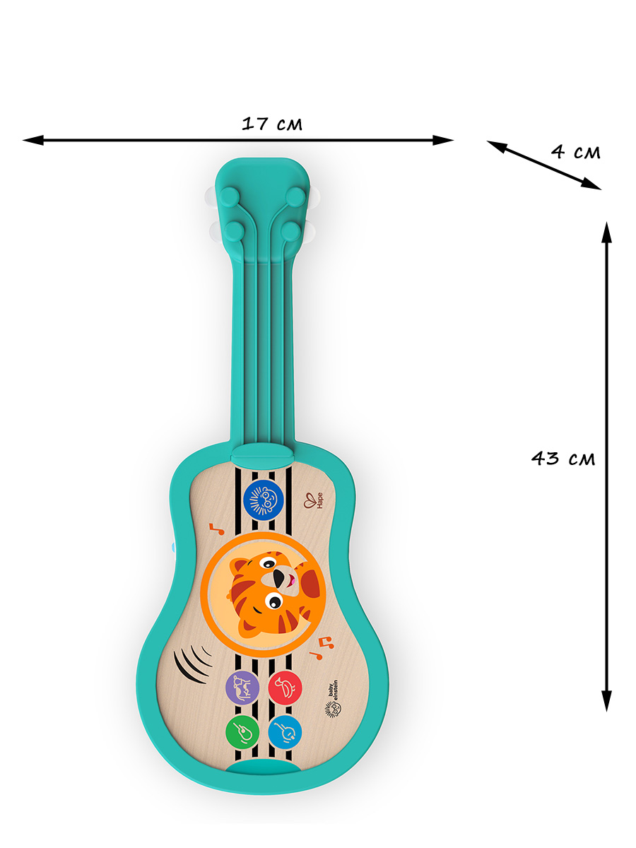 Игрушка музыкальная Hape Гавайская гитара - фото 4