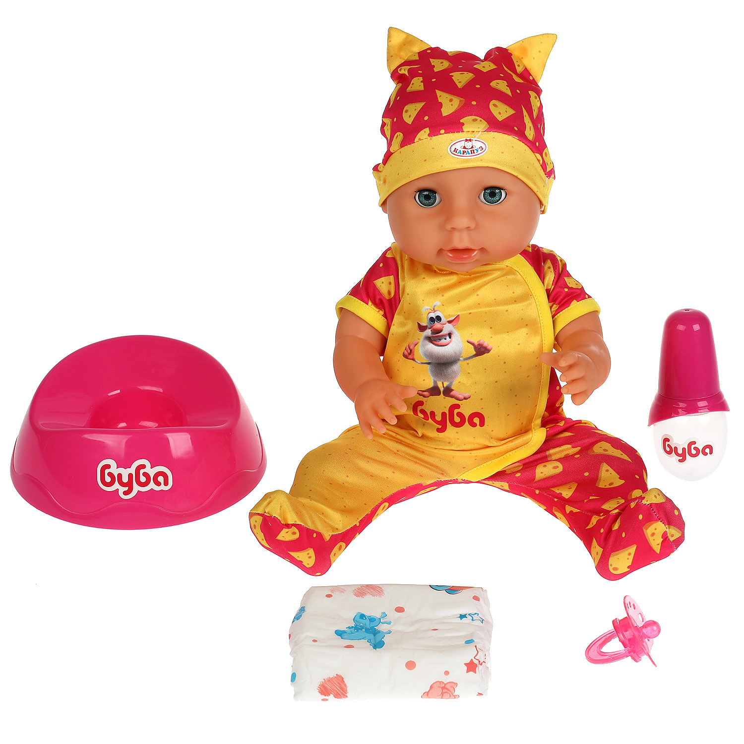 Кукла пупс Карапуз 317784 - фото 1