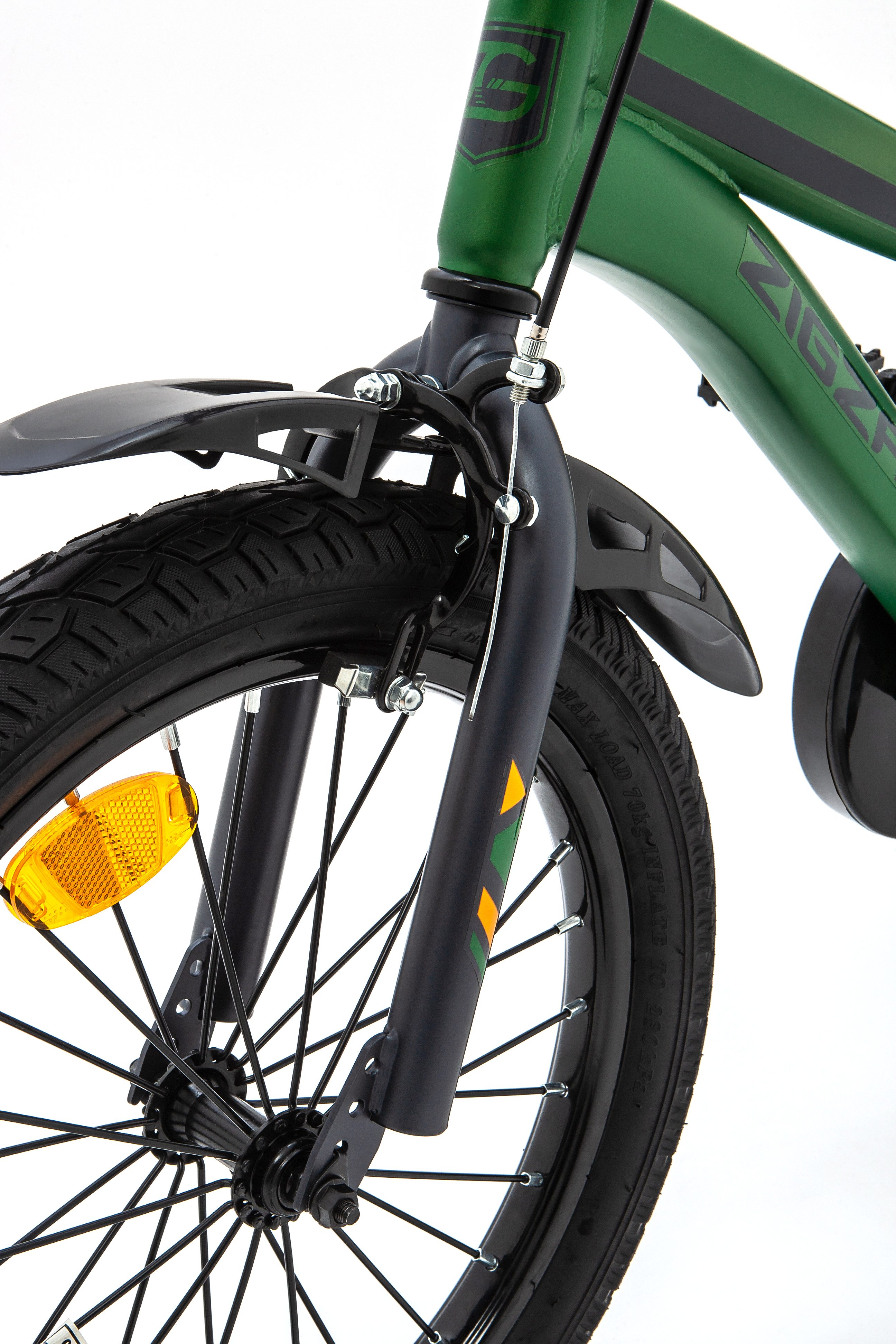 Двухколесный велосипед ZigZag 18 дюймов - фото 7