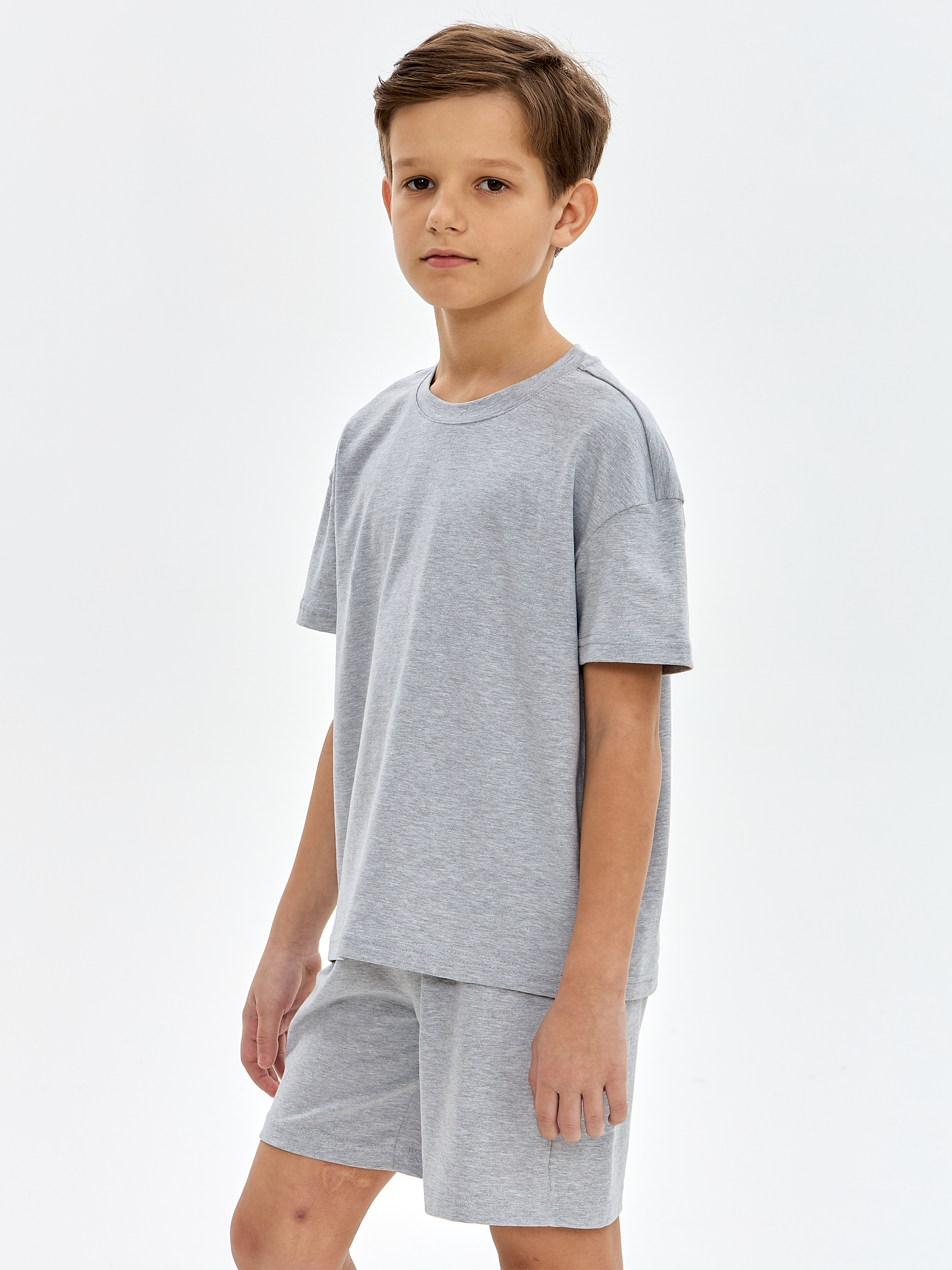 Футболка и шорты LELO kids LELO-511-seriy-melang - фото 7