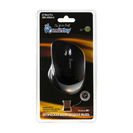 Мышь беспроводная Smartbuy SBM-309AG черная