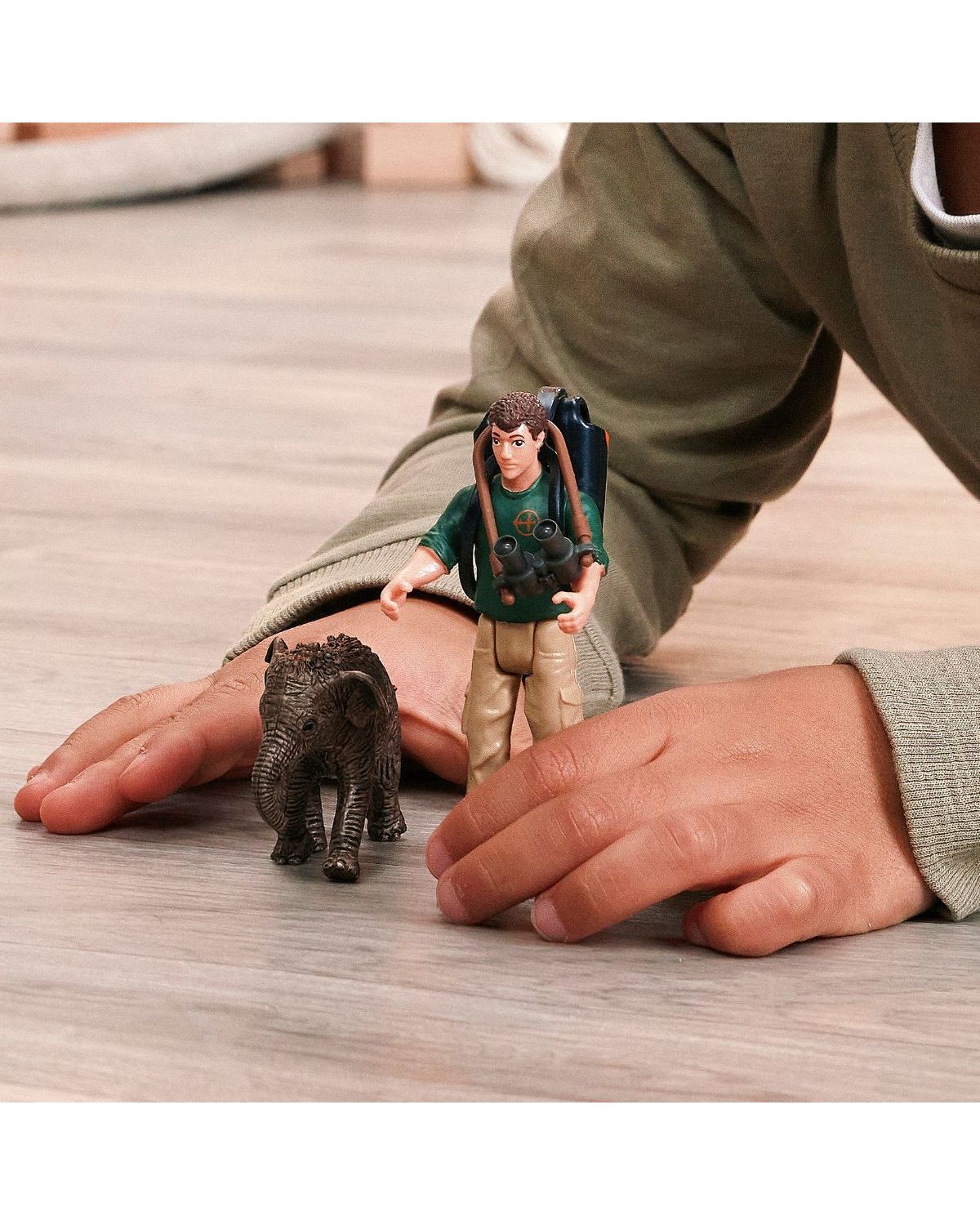 Игровой набор SCHLEICH Researcher on Excursion - фото 2