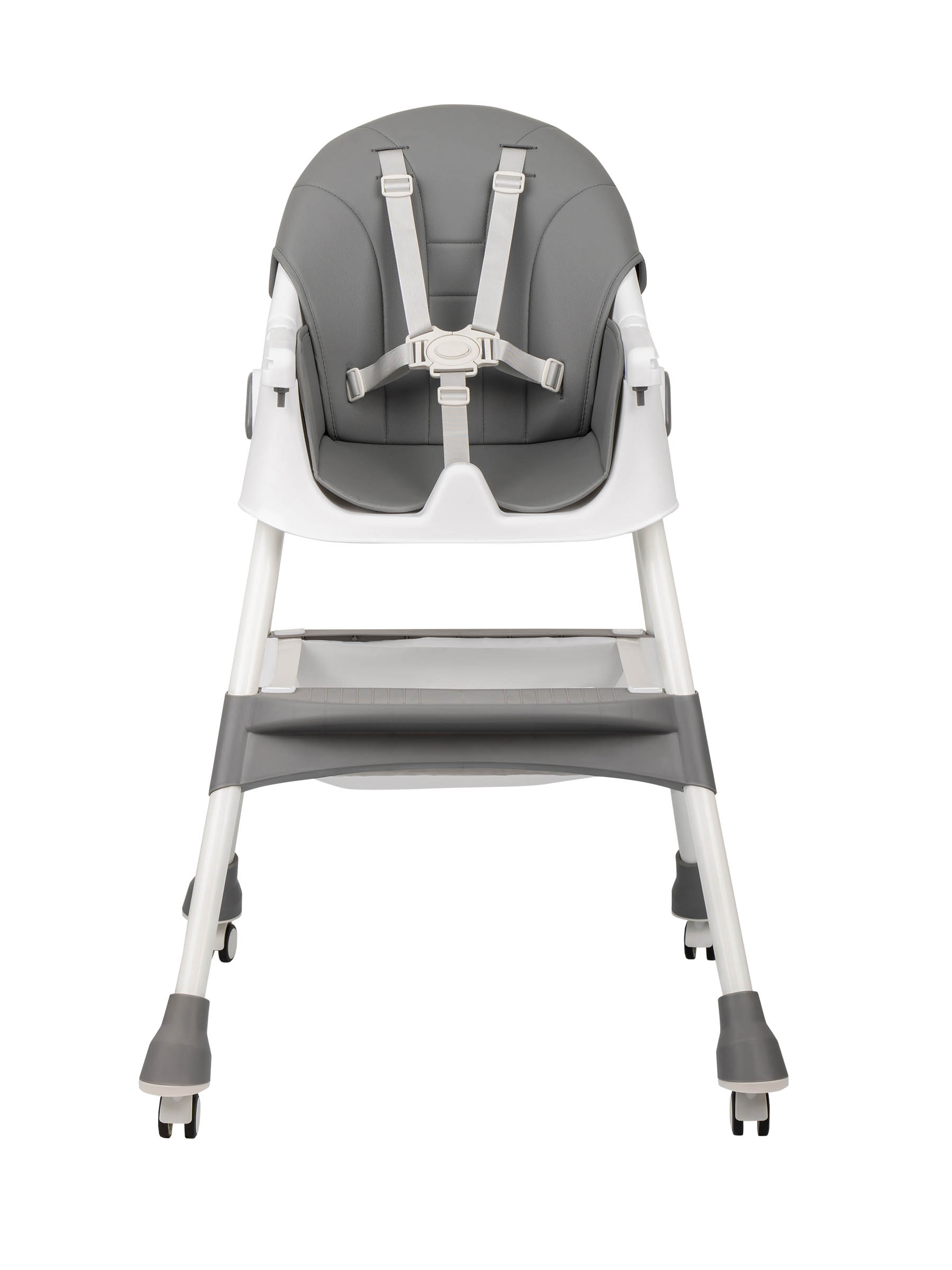 Стульчик для кормления Indigo Corn Flex темно-серый - фото 4