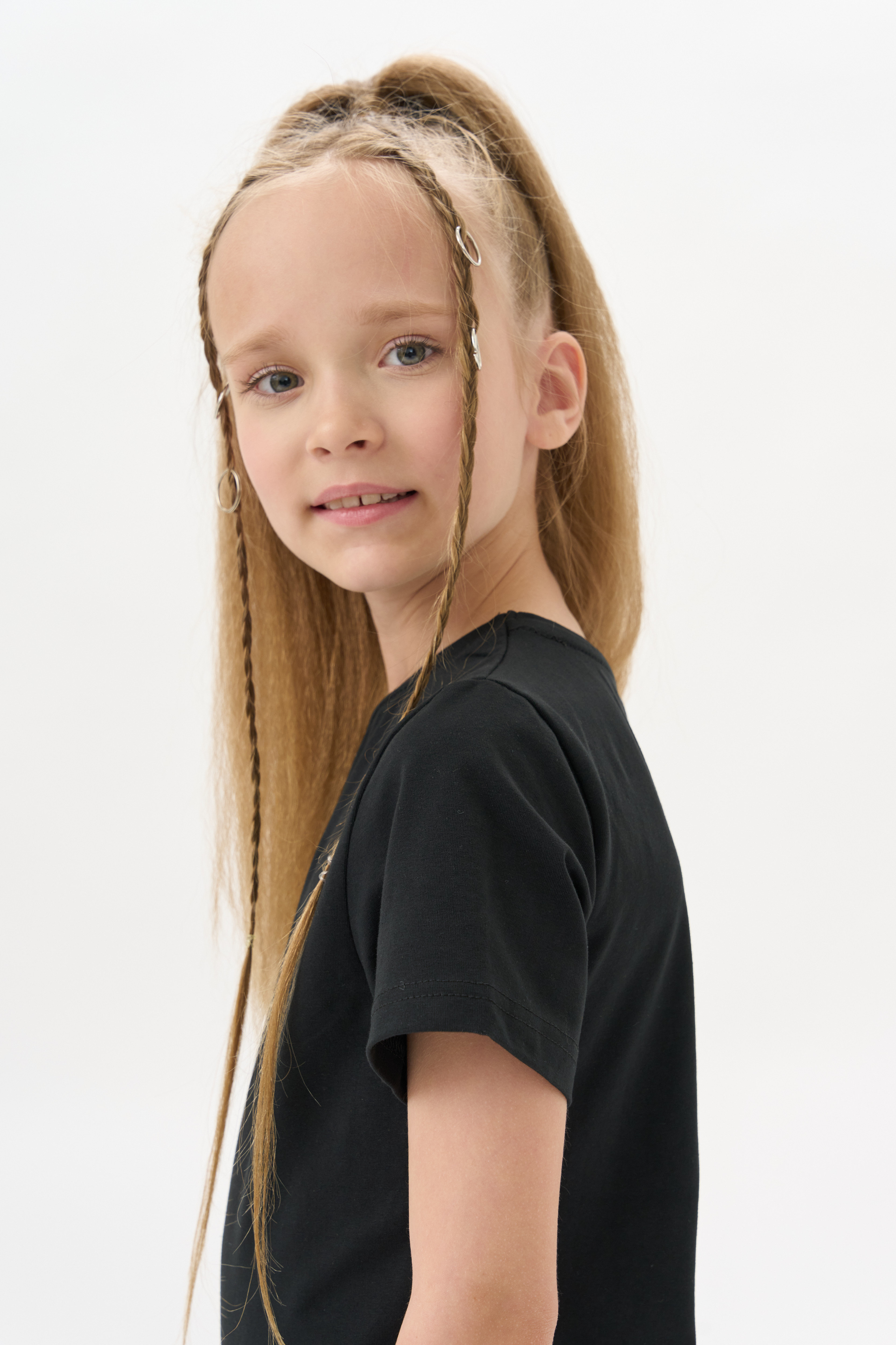 Футболка UZCOTTON UZ-F-K-EL/Черный - фото 8