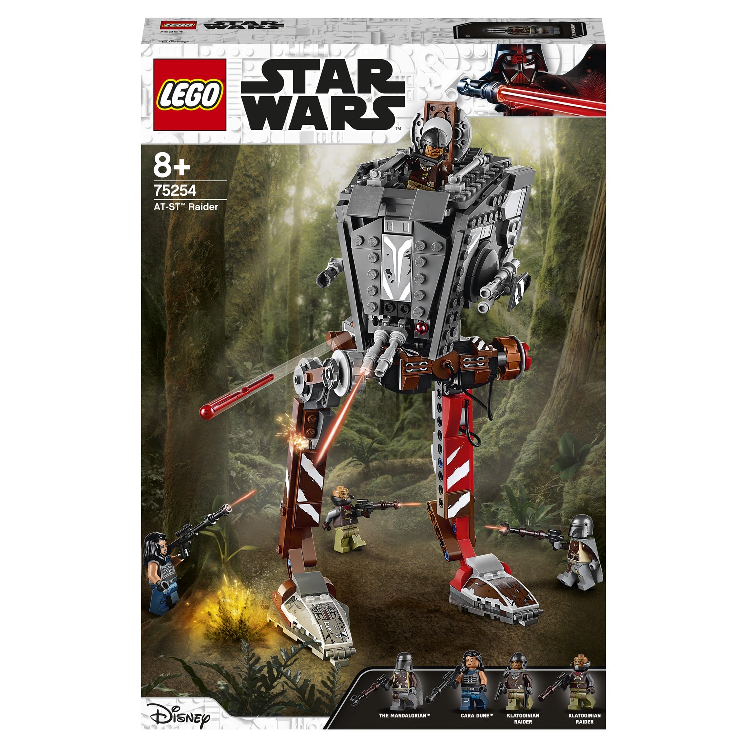 Конструктор LEGO Star Wars Диверсионный AT-ST 540 дет. - фото 2