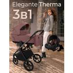Коляска 3в1 Sweet Baby Elegante Therma Colore коричневый