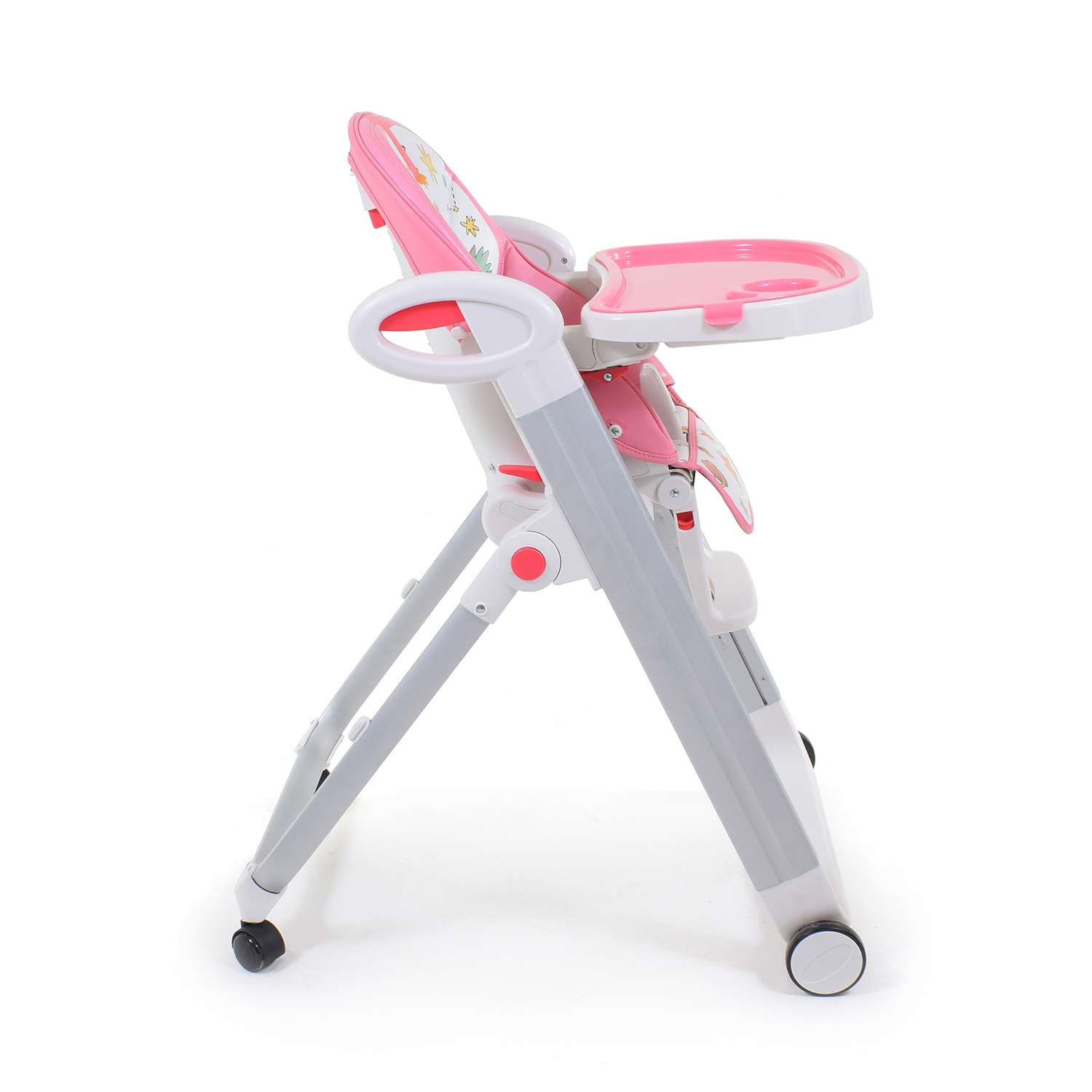 Стульчик для кормления Nuovita Futuro Bianco Cosmo Rosa классический - фото 14