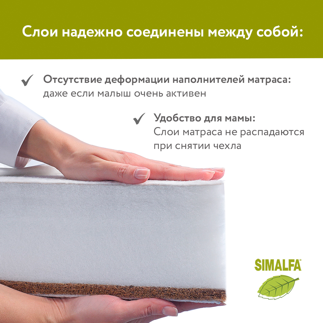 Матрас Plitex Bamboo Fiber 119*60*12см 120х60 - фото 9