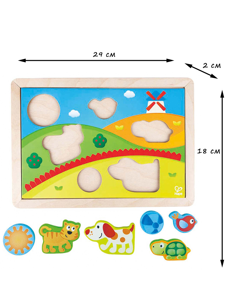 Пазл Hape напольный - фото 2