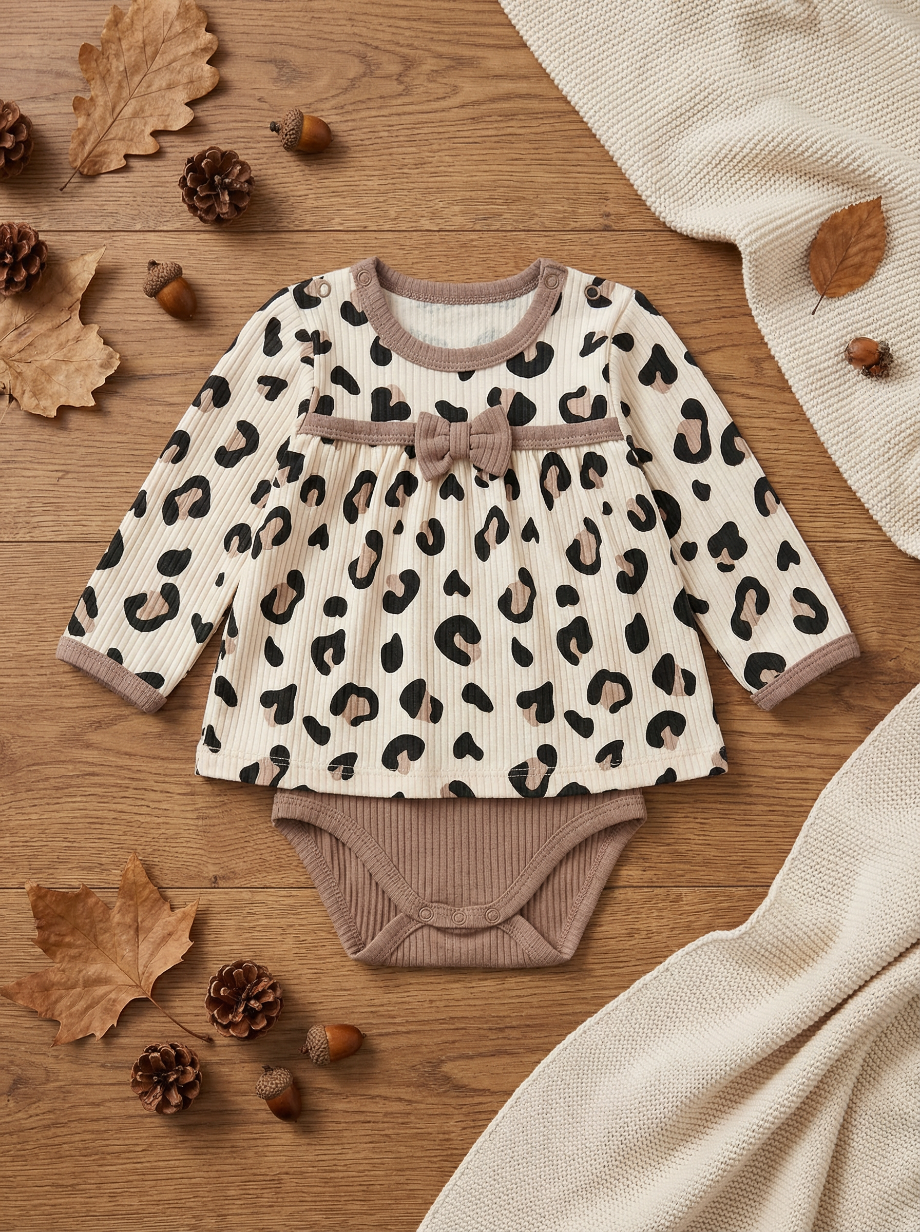 Боди-платье СовенокЯ 21-7191-3 - фото 2