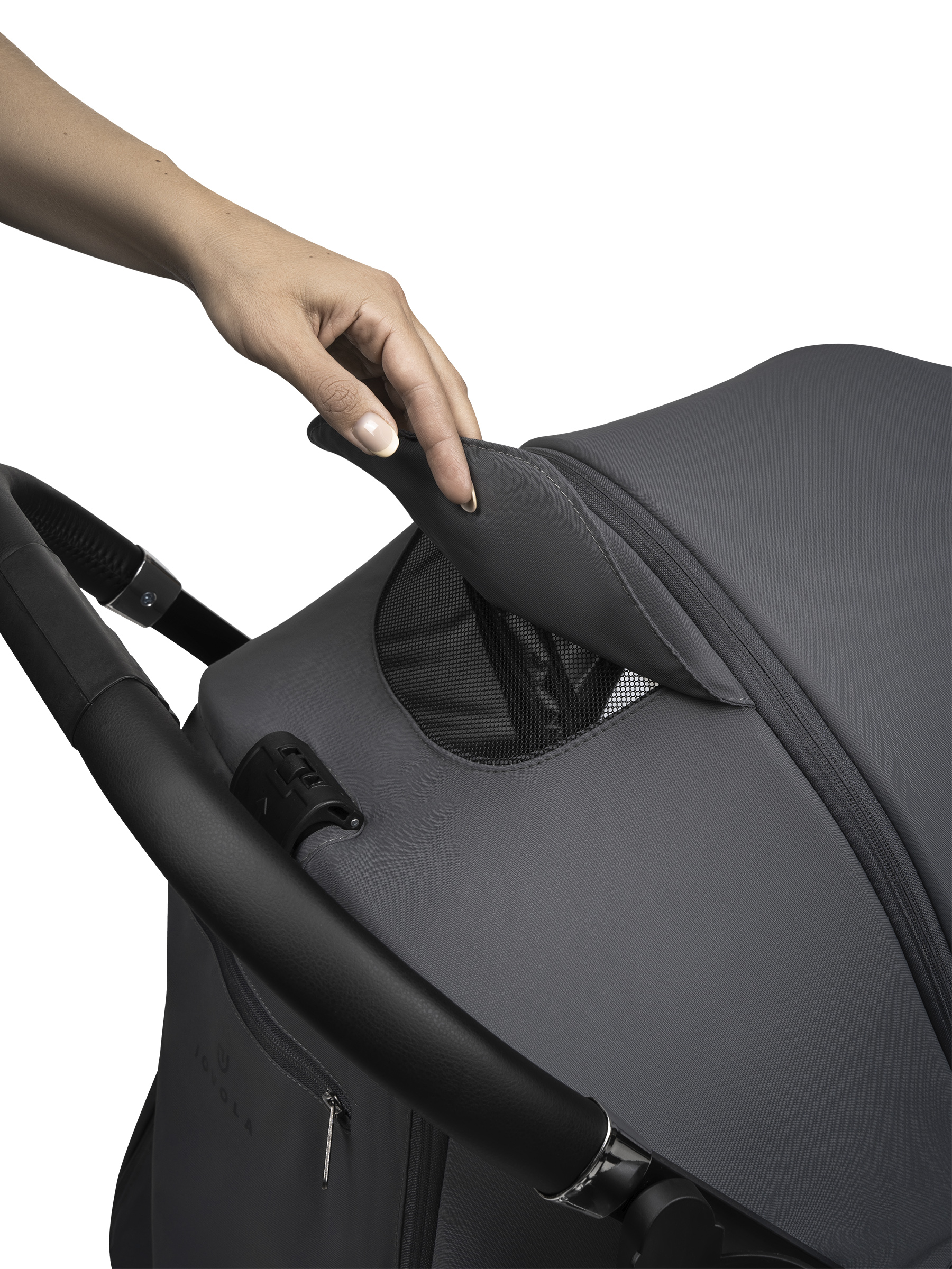 Коляска прогулочная JOVOLA Magma Plus темно-серый - фото 38