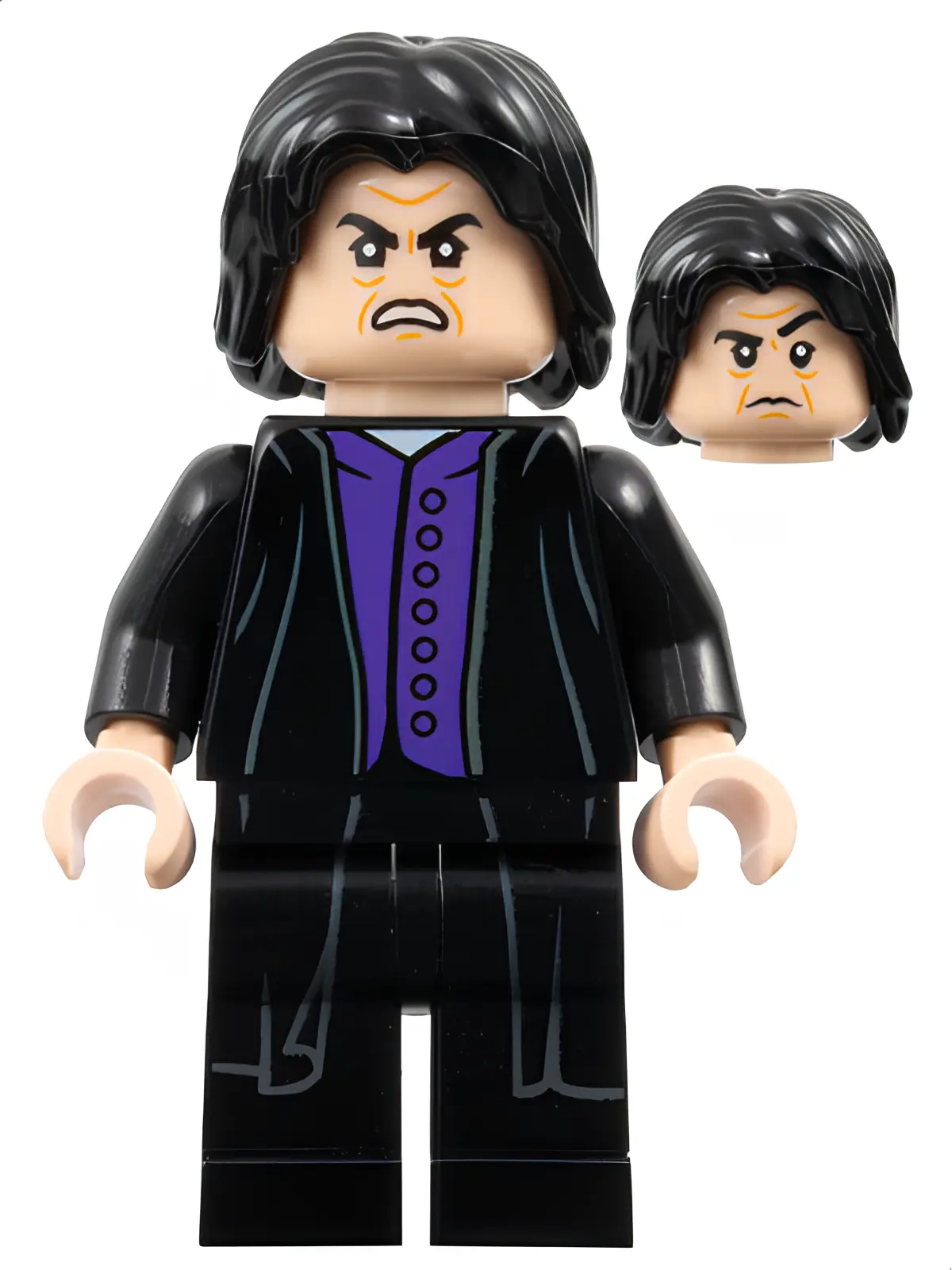 Изображение товара Фигурка LEGO Professor Severus Snape Тёмно-фиолетовая рубашка Изображение товара Фигурка LEGO Professor Severus Snape Тёмно-фиолетовая рубашка