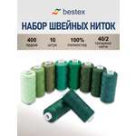 Нитки для шитья 40/2 Bestex 365м 10шт